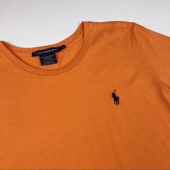 Ralph Lauren Sport Tangerine Short-Sleeve T-Shirt - Picture 3 of 6